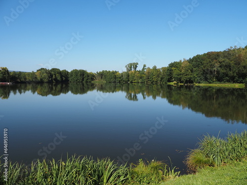 Noswendeler See am Premioumwanderweg Traumschleife Himmels Gääs Paad