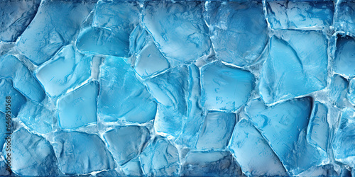 Light blue frozen ice background