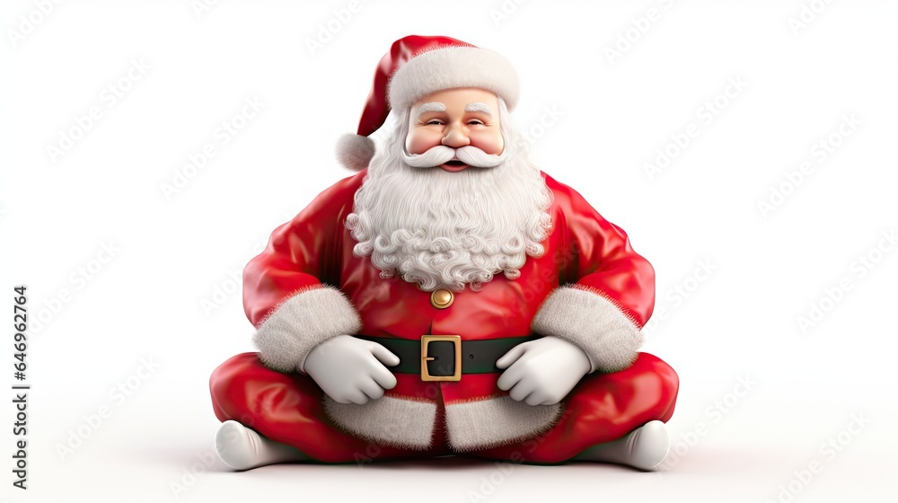 Santa Claus isolated on white background Santa Claus isolated on white background