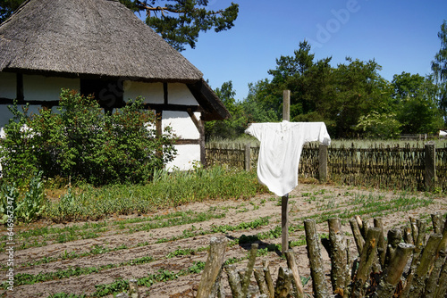 Obraz na płótnie Museum of the Slovincian village in Kluki w salonie