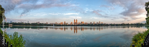 Central Park Reservoir in early morning