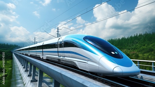 High-Speed Train. Generative AI