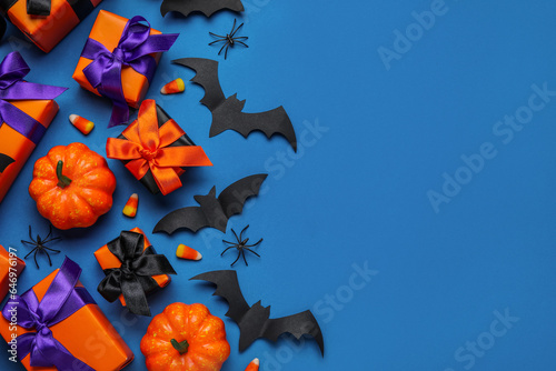 Composition with gift boxes...