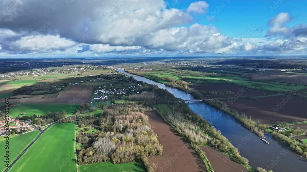 Beaumont-en-Véron thrives beside the picturesque curves of the River Vienne. Beaumont-en-Véron thrives beside the picturesque curves of the River Vienne.