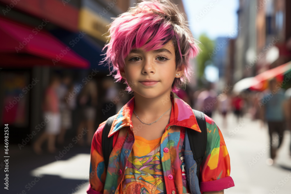 Trans Kid - ai generated Trans Kid - ai generated