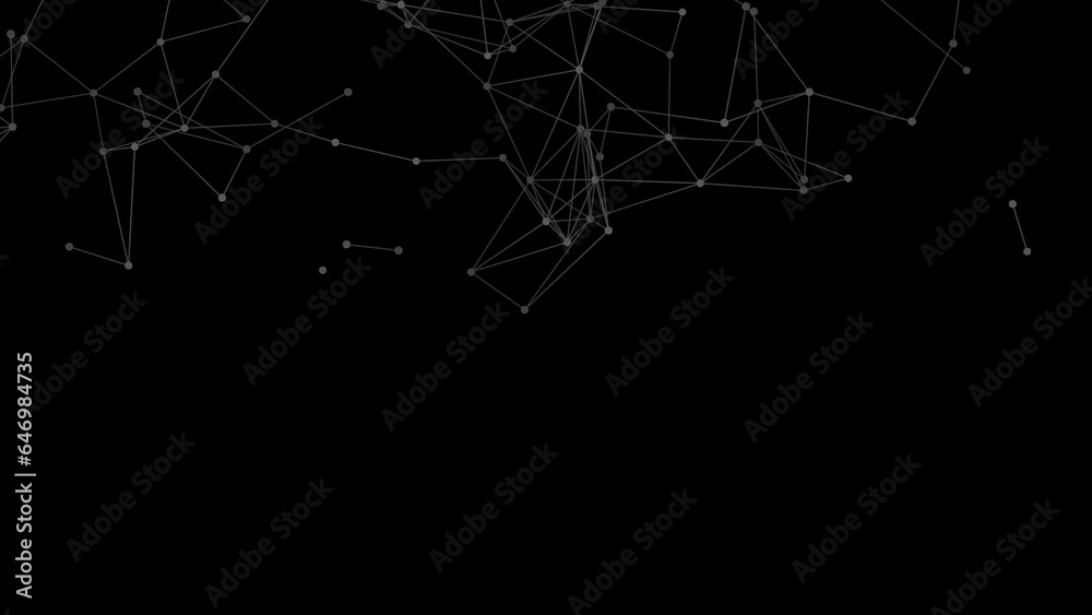 Abstract geometric background. Plexus mesh backdrop illustration.