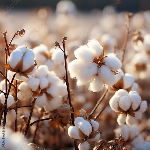 cotton plants, Ai generated