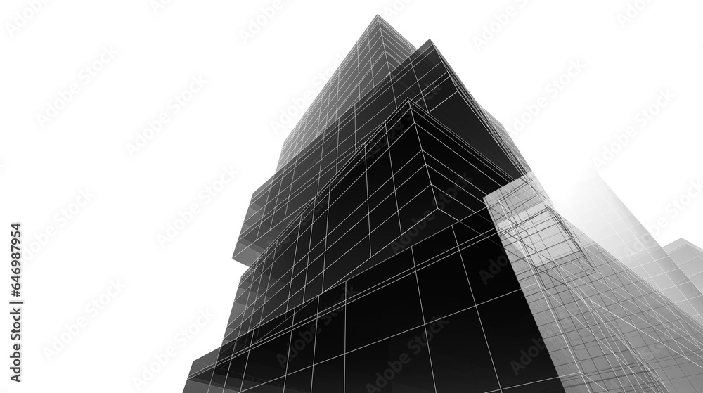 Fototapeta premium office building