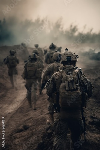 image soldiers on the battlefield © Jorge Ferreiro