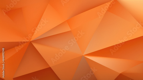 Irregular polygonal orange background material