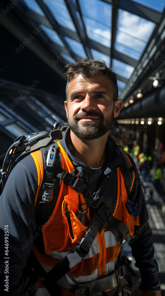 A skilled roofer meticulously working on a residential roof, ensuring precision and safety. A skilled roofer meticulously working on a residential roof, ensuring precision and safety.