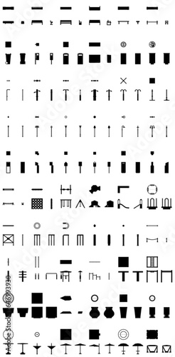 Urban furniture set