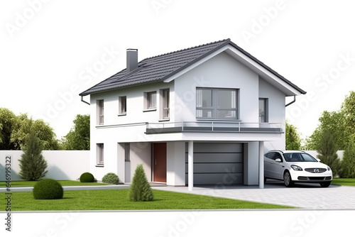 3d Modern Europe Style Home 