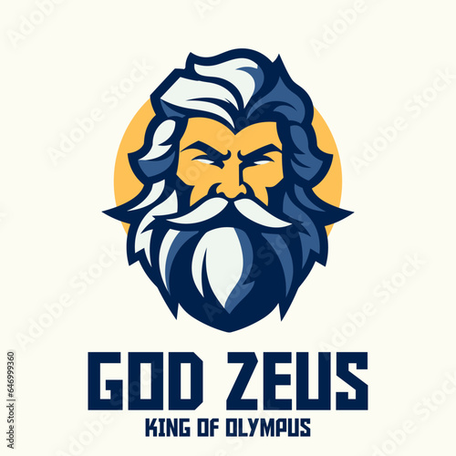 Thunderbolt King Template: A template featuring Zeus, the king of the gods and wielder of thunderbolts, as a central figure.
