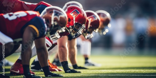 American Football players p...