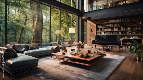 Modern luxury living room