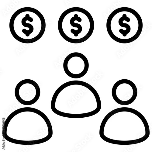 Desire For Money Icon