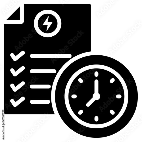 Off Peak Scheduling Icon