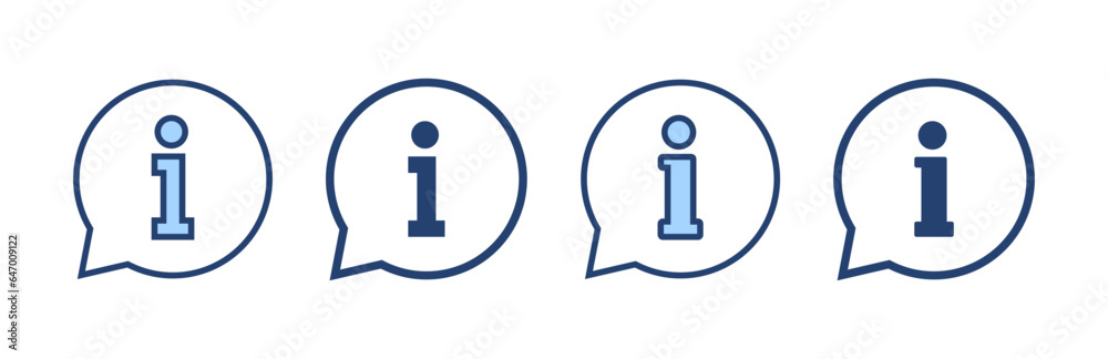 Information sign icon vector. about us sign and symbol. question mark icon Information sign icon vector. about us sign and symbol. question mark icon