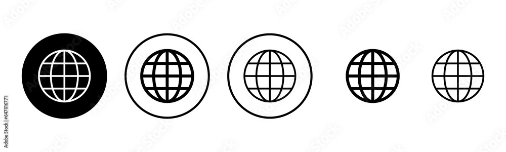 Web icon set illustration. go to web sign and symbol. web click icon. Global search icon Web icon set illustration. go to web sign and symbol. web click icon. Global search icon