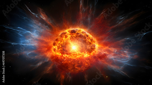                             No.009  What is a Supernova Explosion Generative AI