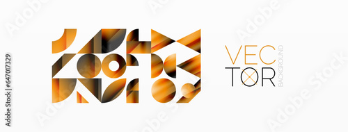 Geometric minimalism with triangles and circles. Blend of basic shapes creating serene, visually pleasing compositions. Wallpaper, banner, background, landing page, wall art, invitation, prints