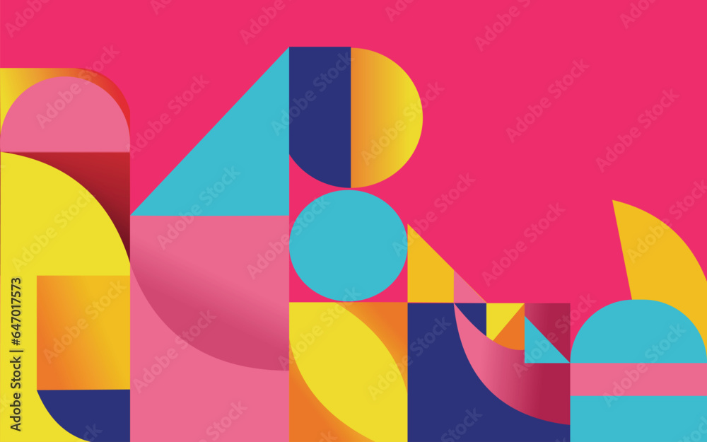 vector illustration colorful abstract background