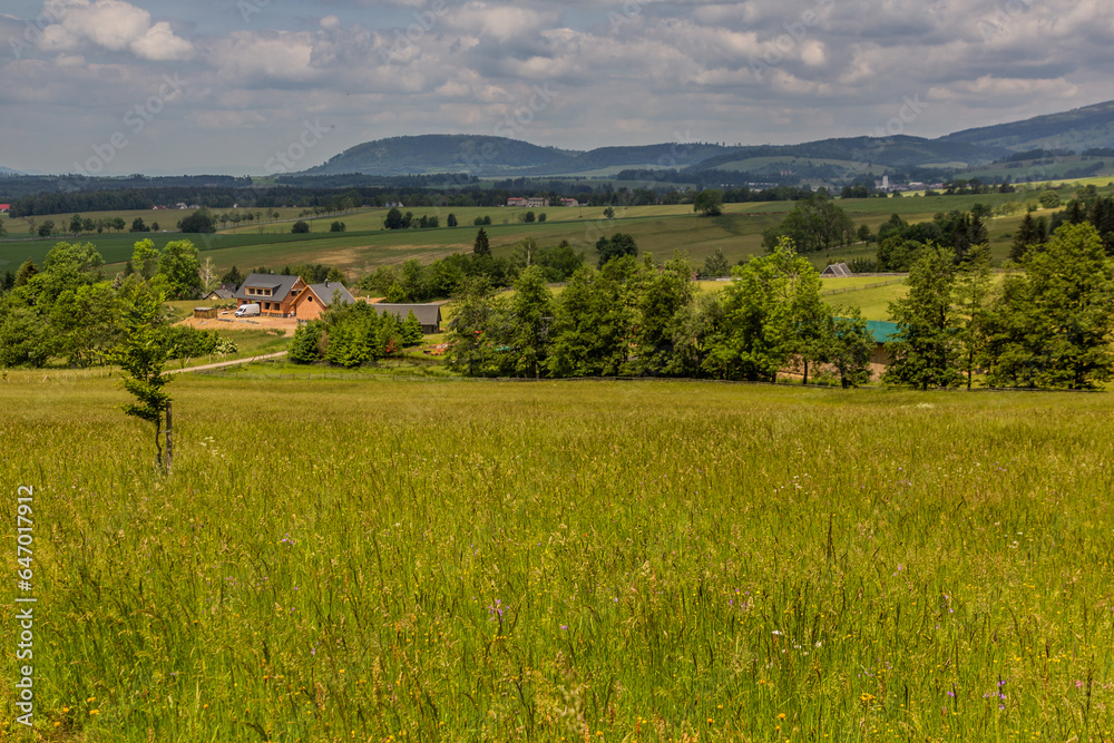 Meadows near Sanov village, Czech Republic
