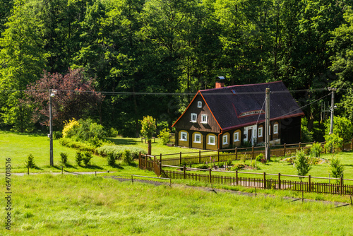 Rural house in Bohemian Switzerland, Czech Republic