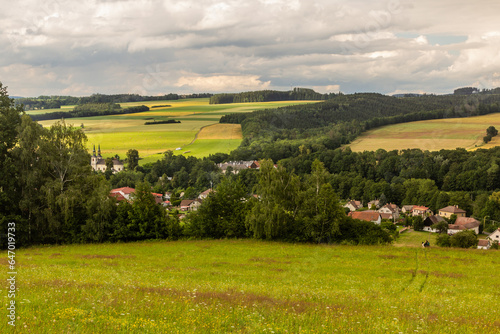 Landscape near Letohrad, Czech Republic