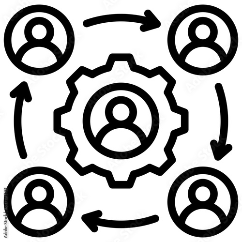 Stakeholder Engagement Outline Icon