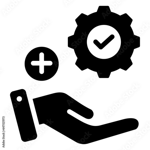 Decision Making Glyph Icon