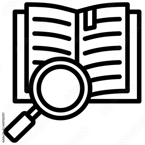 Research Topic Outline Icon