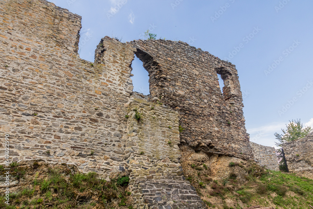Dobronice castle ruin, Czech Republic