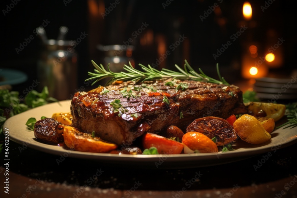 Delicious Meatloaf. Traditional American cuisine. Popular authentic dishes. Background with selective focus Delicious Meatloaf. Traditional American cuisine. Popular authentic dishes. Background with selective focus