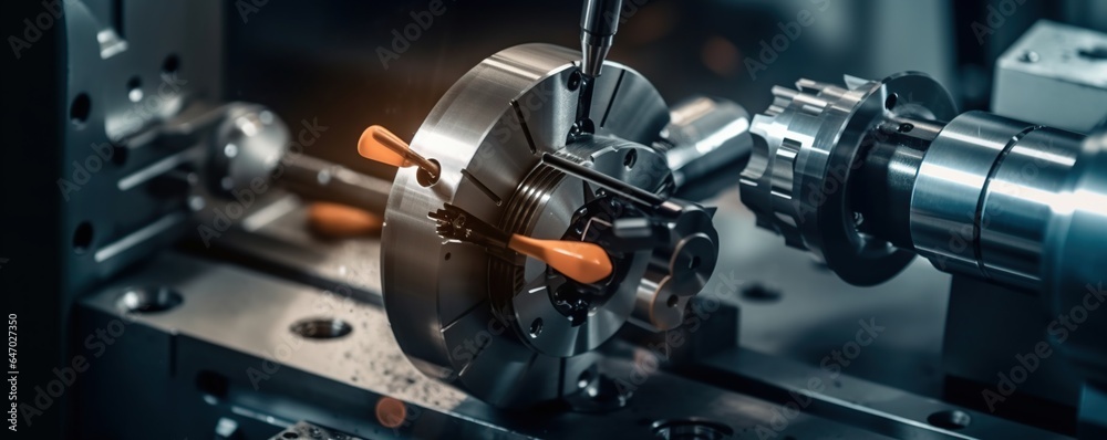 Cnc Turning drill Generative AI Cnc Turning drill Generative AI