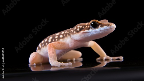 a gecko's adhesive toe pads, highlighting the fascinating adaptations that allow them to scale vertical surfaces © ra0