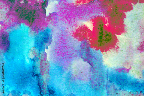 blue pink gradient watercolor background texture