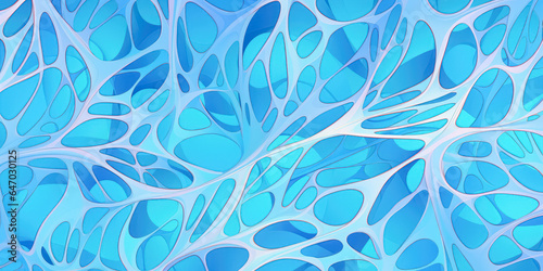 abstract multicolor light blue pattern
