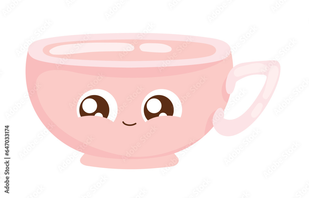 coffee cup kawaii cartoon icon coffee cup kawaii cartoon icon