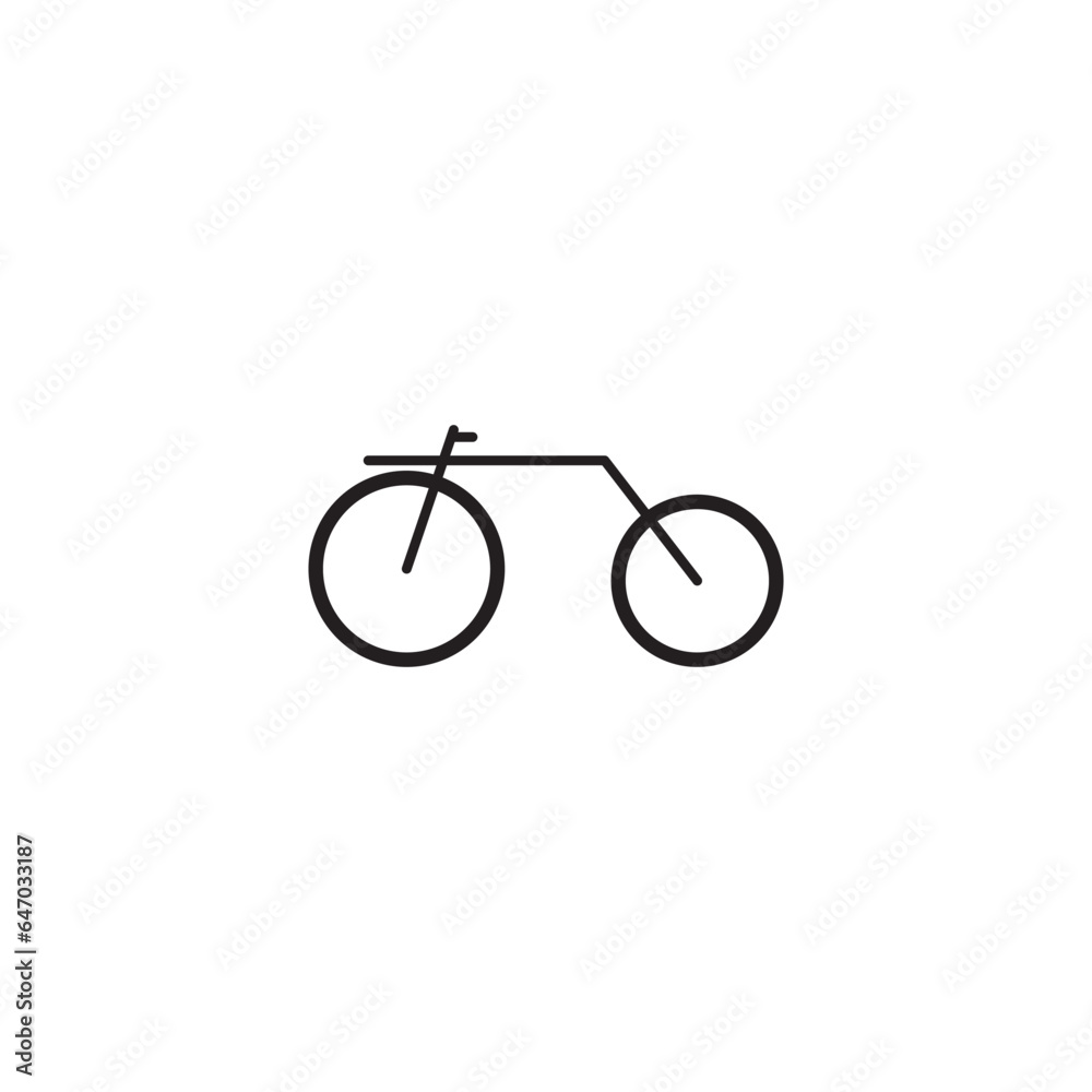 bicycle graphic vector illustration and imagination