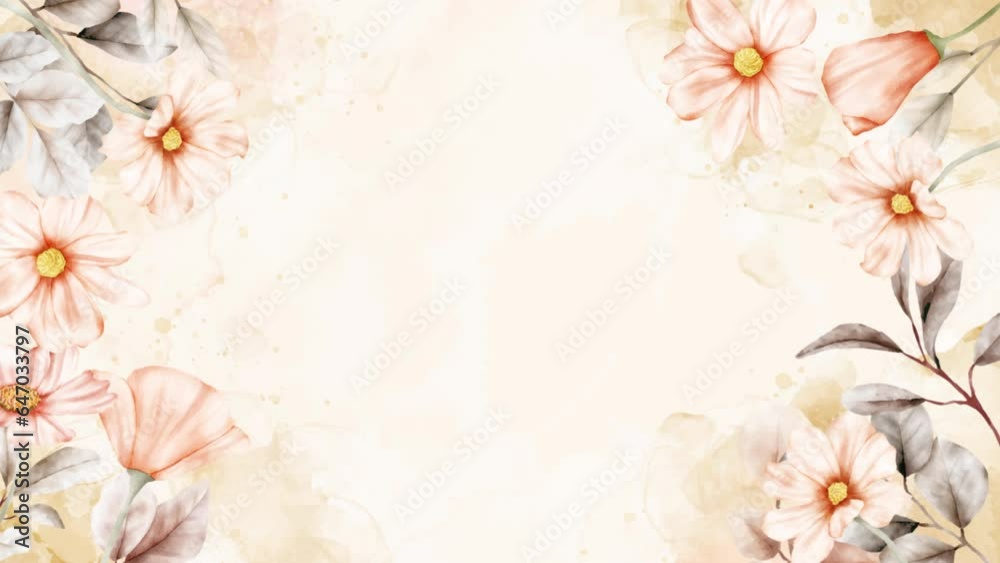 wedding Backdrop Flower Wedding Decoration beautiful Flowers Free Video