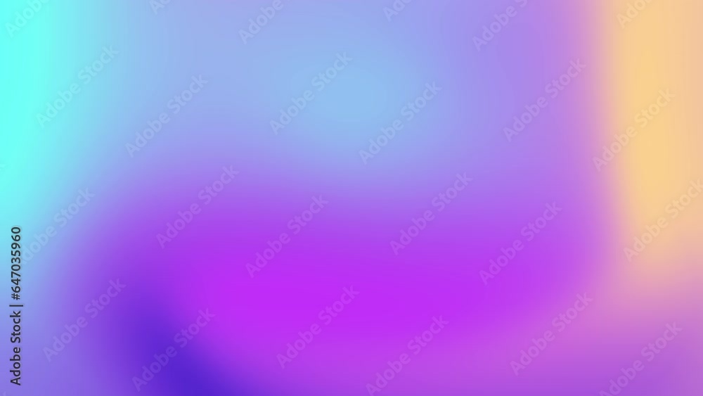Abstract colorful background with smooth motion gradients of blue, purple, pink and yellow color Abstract colorful background with smooth motion gradients of blue, purple, pink and yellow color