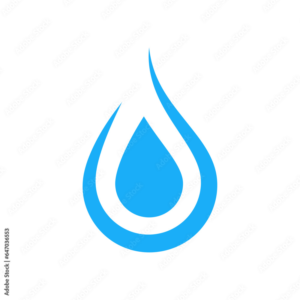 Water drop logo Water drop logo
