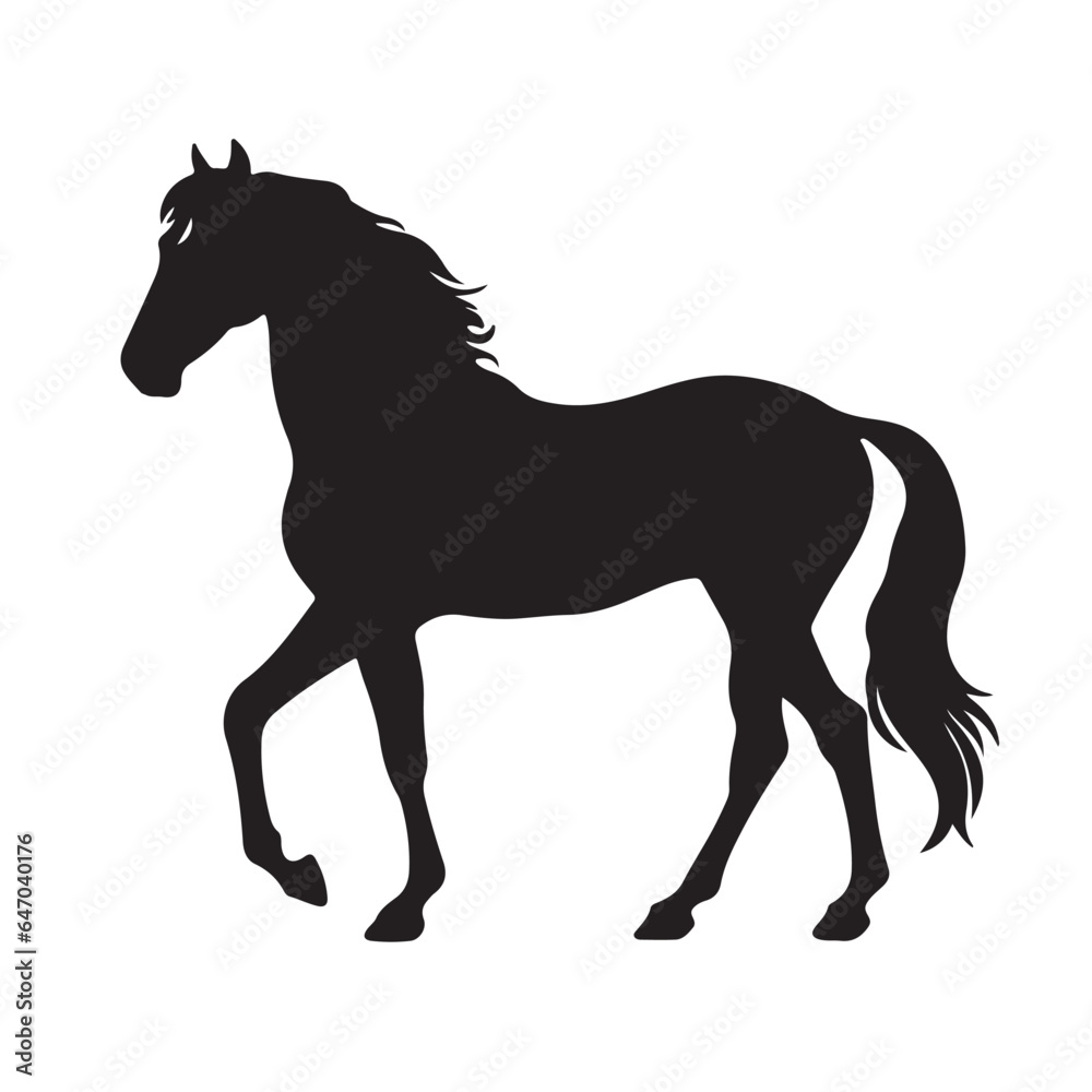 horse silhouette