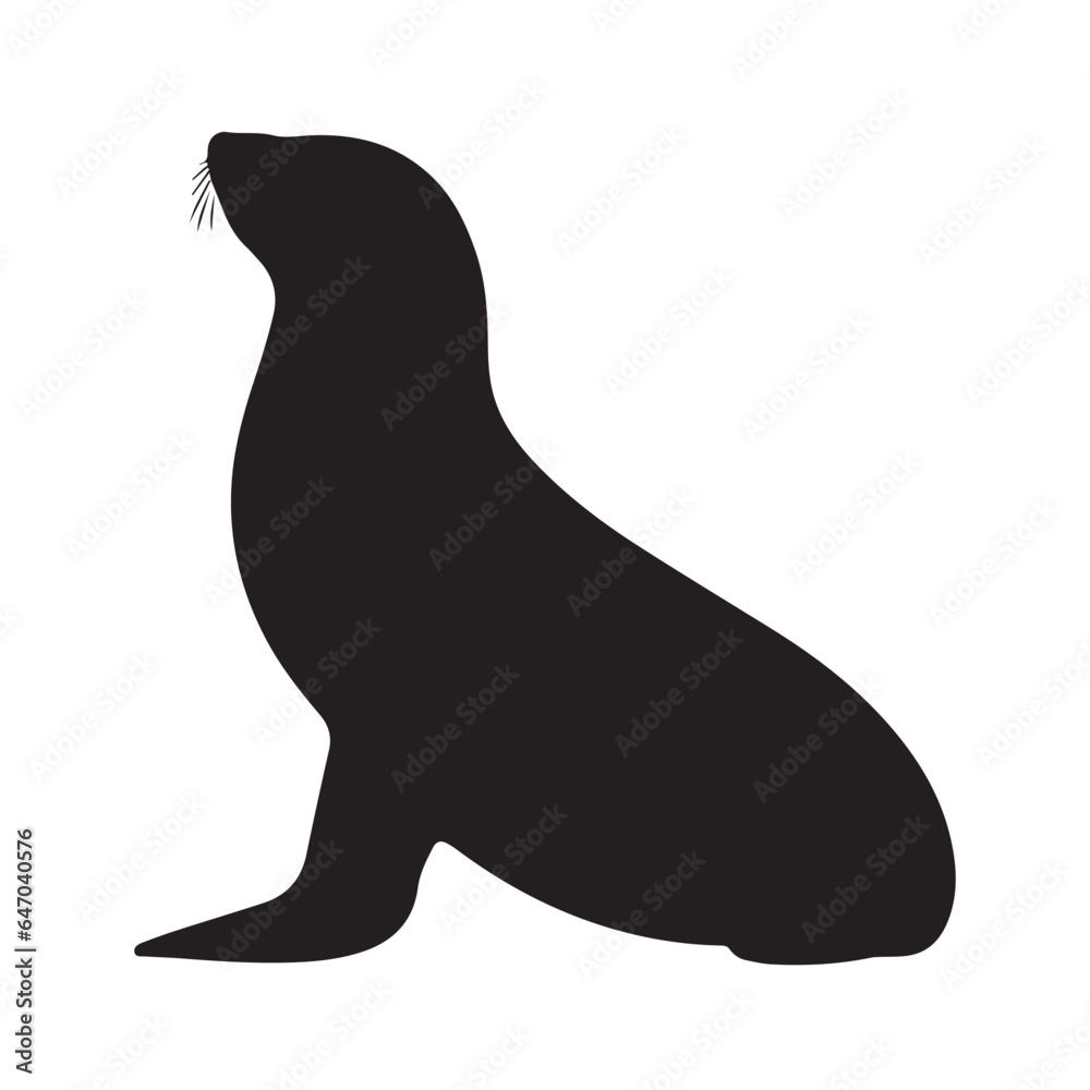 seal silhouette seal silhouette