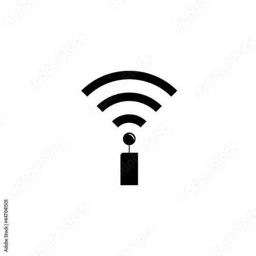 Wifi icon vector photo
