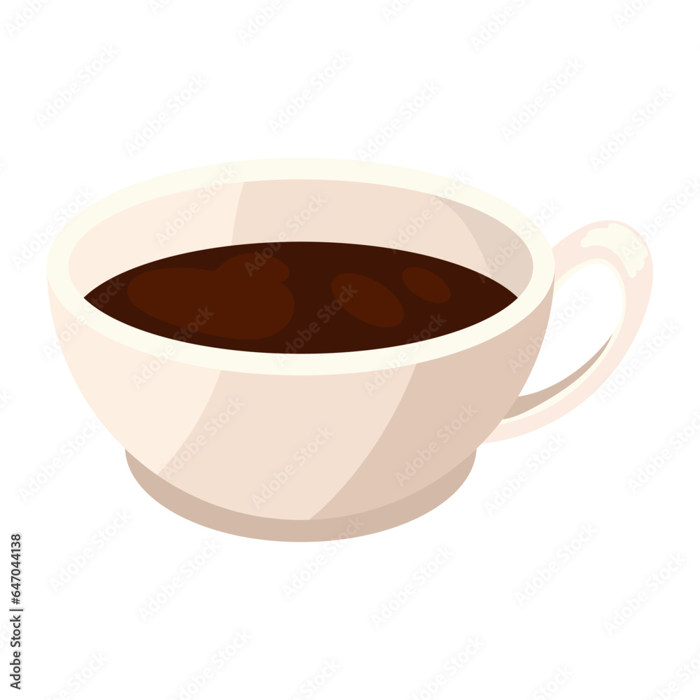 Obraz premium coffee mug white background icon design