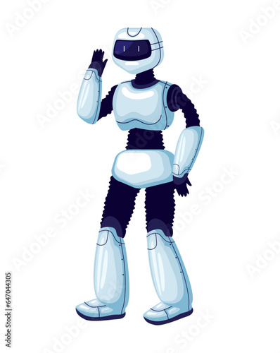 robot ai technology futuristic