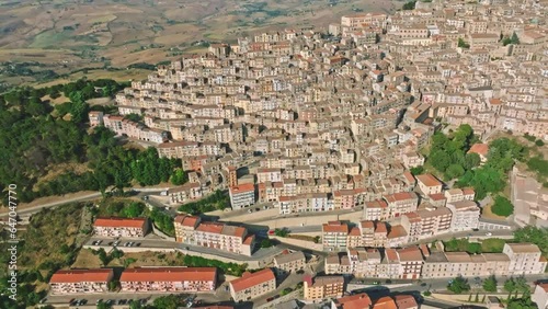 Gangi (Sicily, Italy) Drone photo